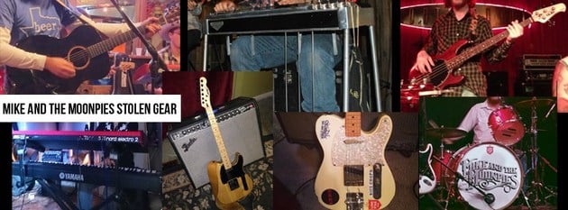 Mike & The Moonpies Van & Gear Stolen in Dallas