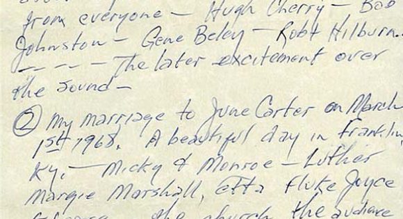 Johnny cash letter 2 Saving Country Music