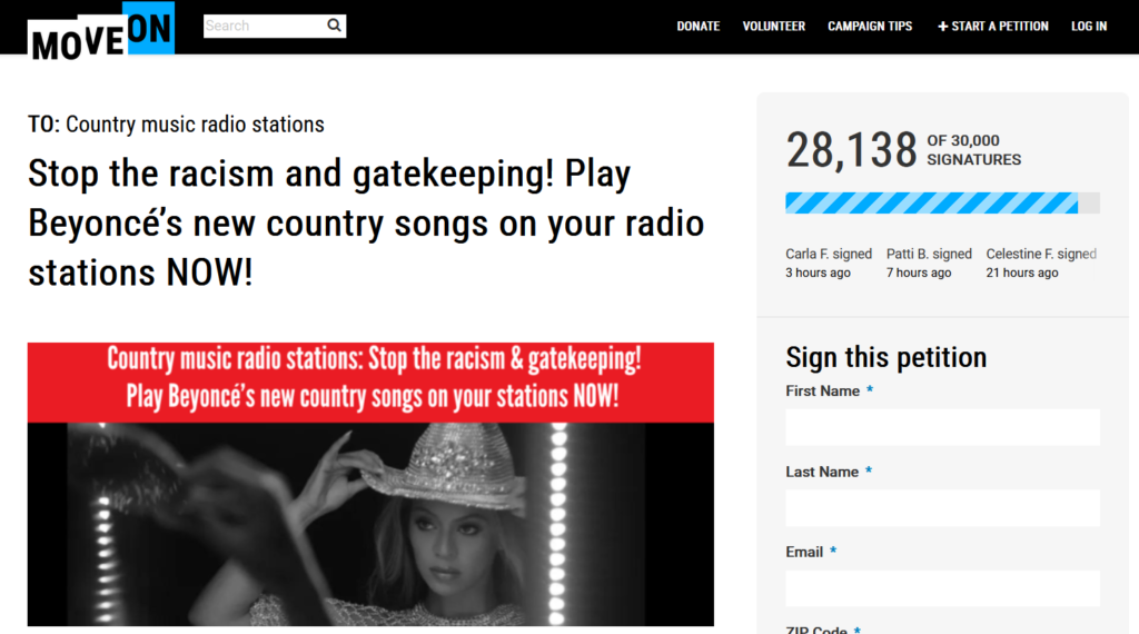 Dispelling the Myth that Country Radio Rejected Beyoncé - Saving ...